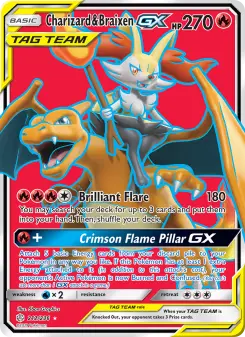Charizard & Braixen-GX 212