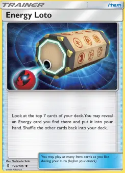Energy Loto 122/145