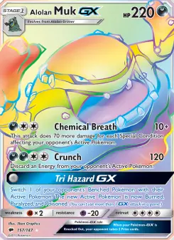 Alolan Muk-GX 157/147