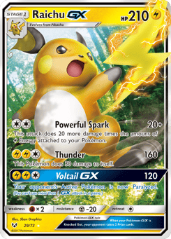 Raichu-GX 29