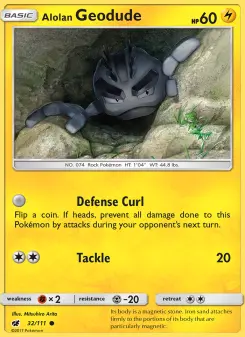 Alolan Geodude 32/111