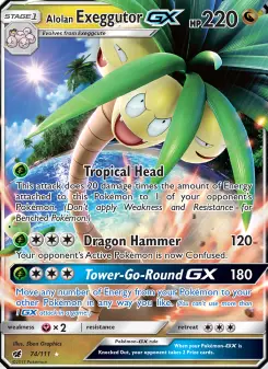 Alolan Exeggutor-GX 74/111