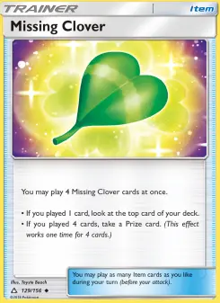 Missing Clover 129/156
