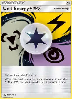 Unit Energy LightningPsychicMetal 138/156
