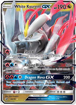 White Kyurem-GX 48