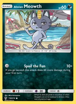 Alolan Meowth 118/214