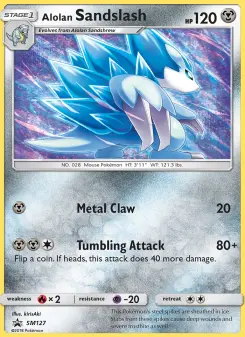 Alolan Sandslash SM127