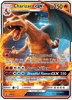 Charizard-GX SM195