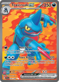 Toxicroak ex 232/198