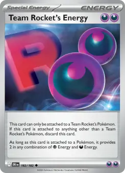 Team Rocket's Energy 182/182