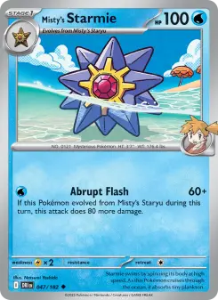Misty's Starmie 47