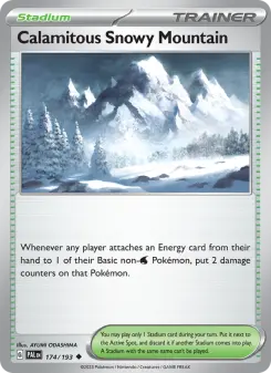 Calamitous Snowy Mountain 174/193