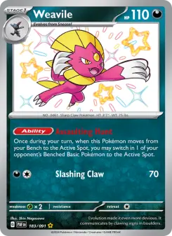 Weavile 183/091