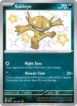 Sableye 184/091