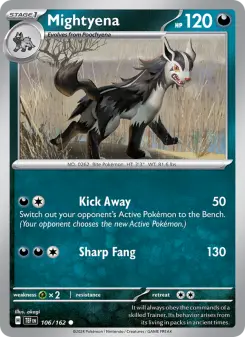 Mightyena 106/162