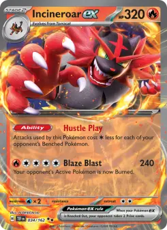 Incineroar ex 34