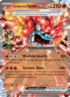Hearthflame Mask Ogerpon ex 40