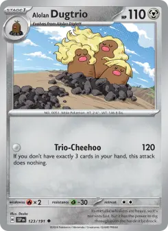 Alolan Dugtrio 123/191