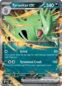 Tyranitar ex 64