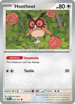 Hoothoot 077/131