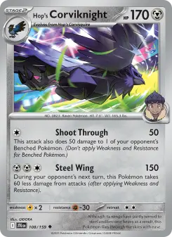 Hop's Corviknight 108/159
