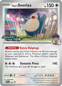 Hop's Snorlax 184