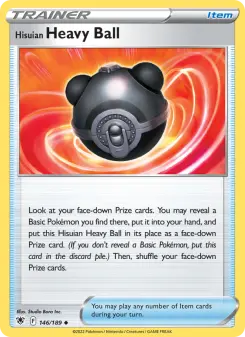 Hisuian Heavy Ball 146/189