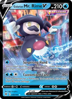 Galarian Mr. Rime V 49