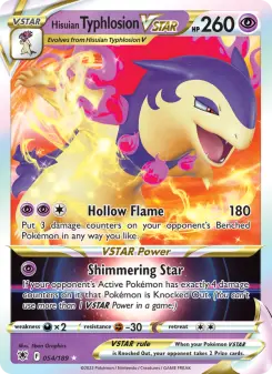 Hisuian Typhlosion VSTAR 54