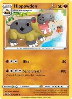 Hippowdon 080/189
