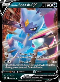 Hisuian Sneasler V 094/189