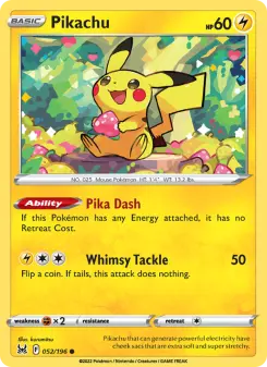 Pikachu 052/196