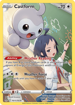 Castform TG11/TG30