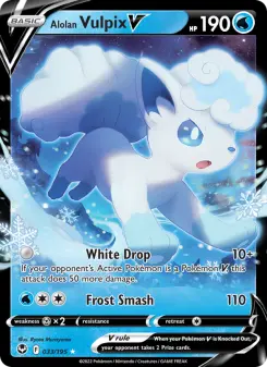Alolan Vulpix V 33