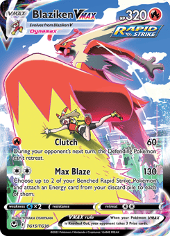 Blaziken VMAX TG15