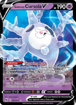 Galarian Cursola V 21