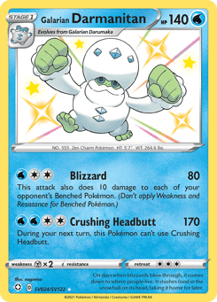Galarian Darmanitan SV024