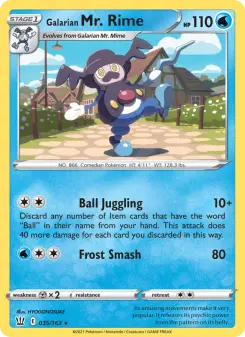 Galarian Mr. Rime 035/163