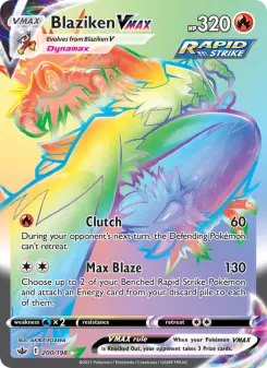 Blaziken VMAX 200