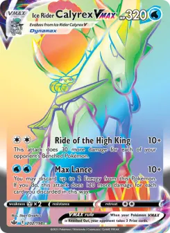 Ice Rider Calyrex VMAX 202
