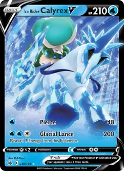 Ice Rider Calyrex V 45