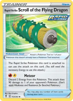 Rapid Strike Scroll of the Flying Dragon 153