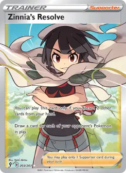 Zinnia's Resolve 203/203