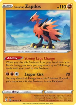Galarian Zapdos 082/203