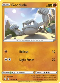 Geodude 135/264