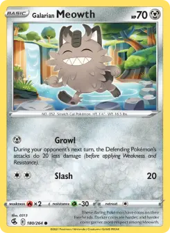 Galarian Meowth 180/264