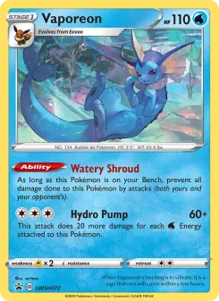 Vaporeon SWSH072