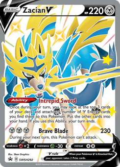 Zacian V SWSH292