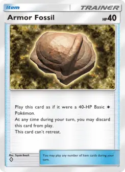 Armor Fossil 145