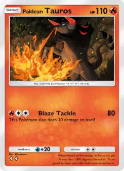 Paldean Tauros 13